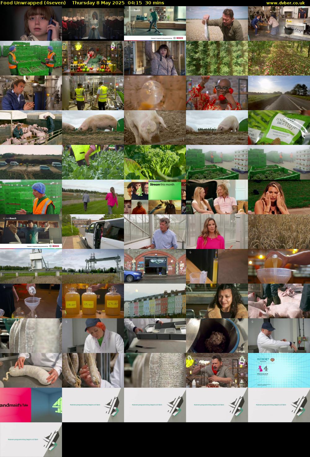Food Unwrapped (4seven) Thursday 8 May 2025 04:15 - 04:45