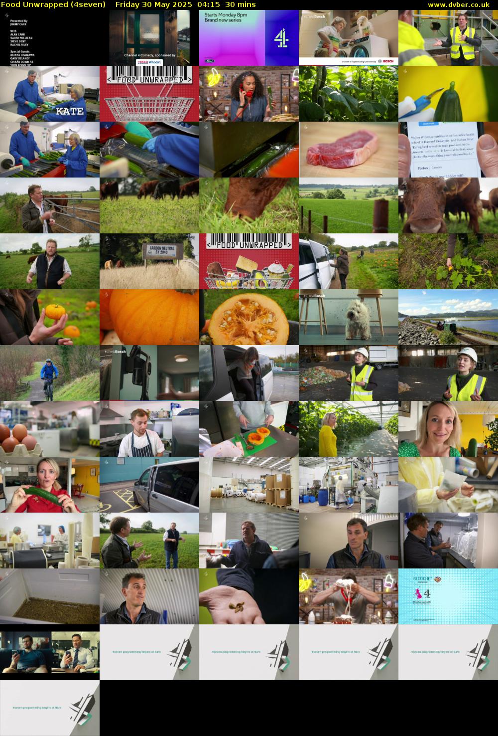 Food Unwrapped (4seven) Friday 30 May 2025 04:15 - 04:45