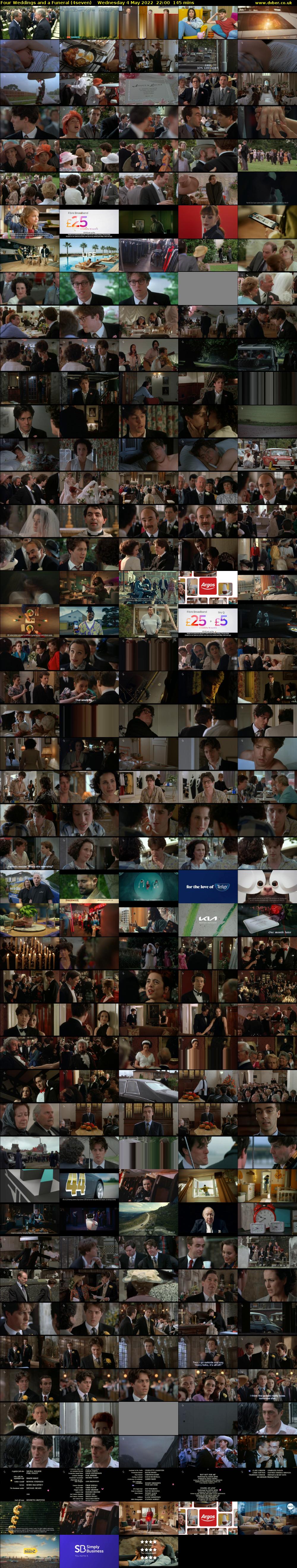 Four Weddings and a Funeral (4seven) Wednesday 4 May 2022 22:00 - 00:25