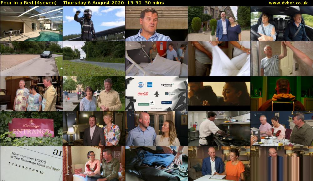 Four in a Bed (4seven) Thursday 6 August 2020 13:30 - 14:00