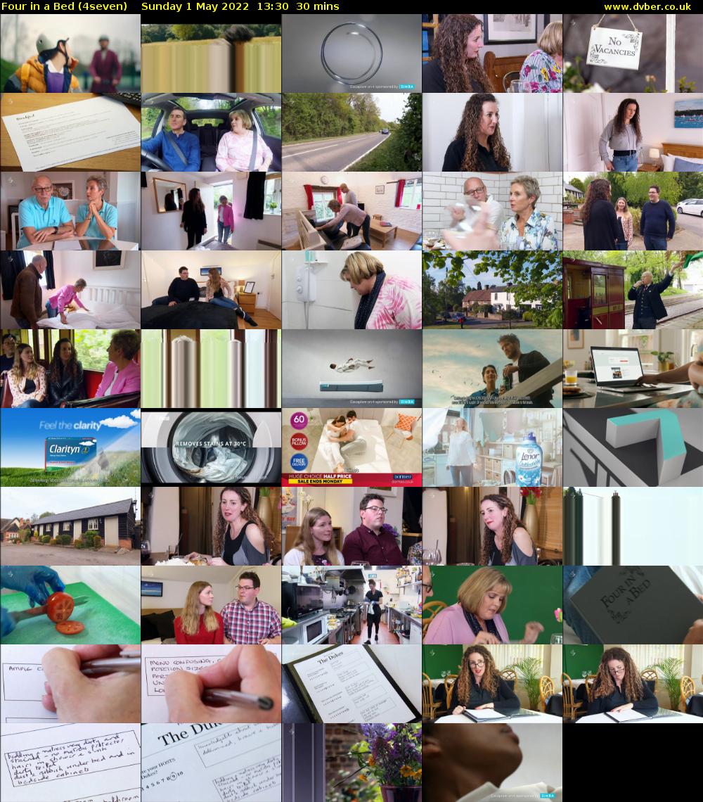 Four in a Bed (4seven) Sunday 1 May 2022 13:30 - 14:00