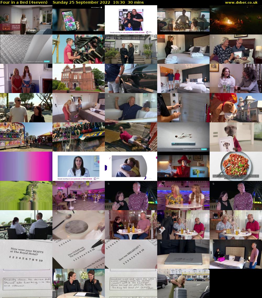 Four in a Bed (4seven) Sunday 25 September 2022 10:30 - 11:00