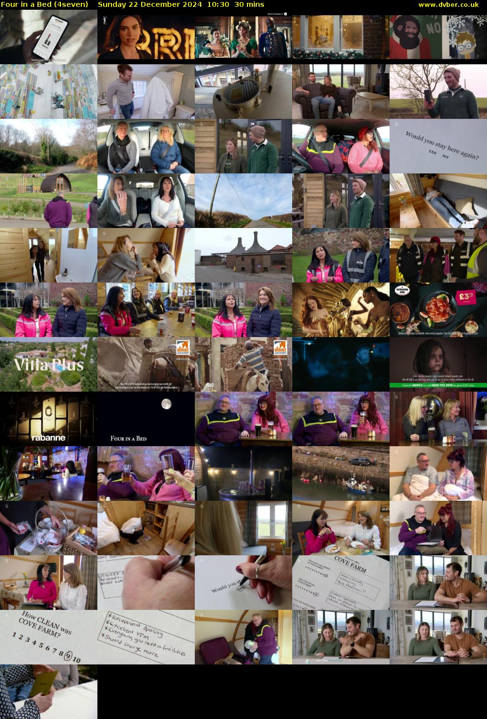 Four in a Bed (4seven) Sunday 22 December 2024 10:30 - 11:00