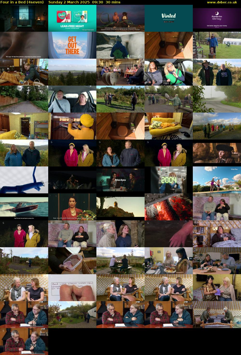 Four in a Bed (4seven) Sunday 2 March 2025 09:30 - 10:00