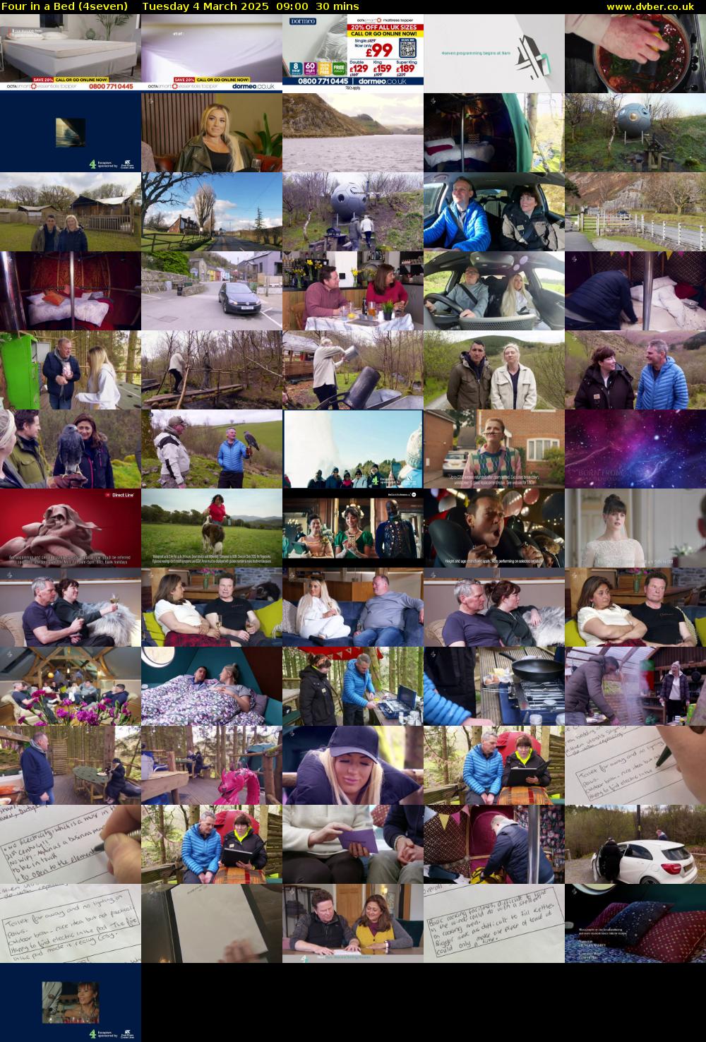 Four in a Bed (4seven) Tuesday 4 March 2025 09:00 - 09:30