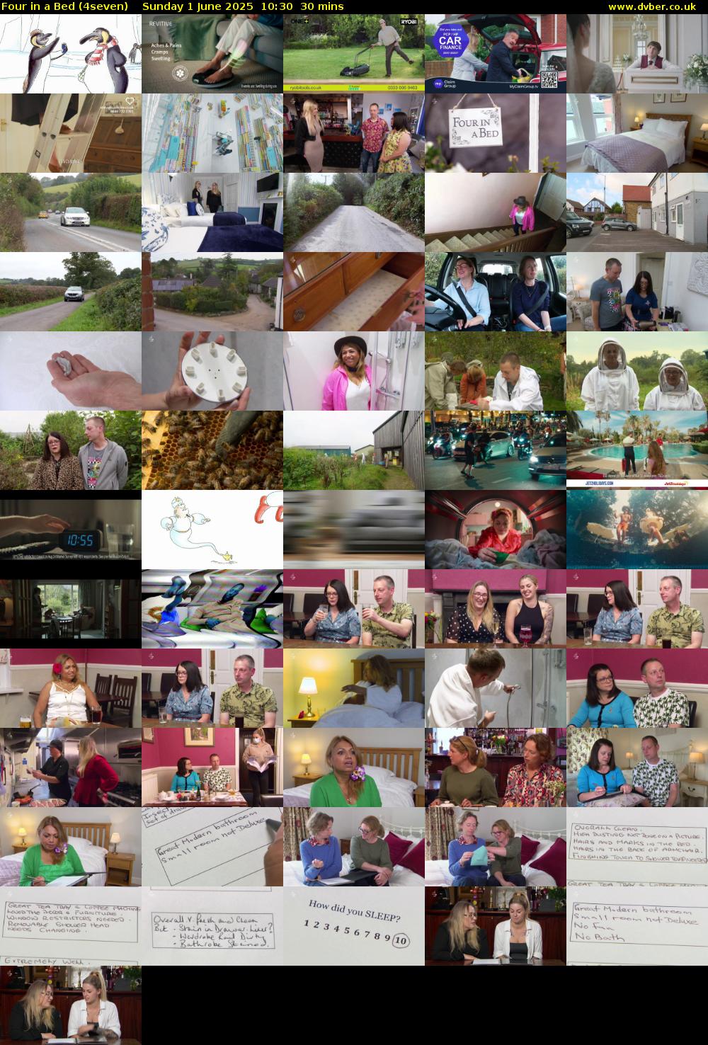 Four in a Bed (4seven) Sunday 1 June 2025 10:30 - 11:00