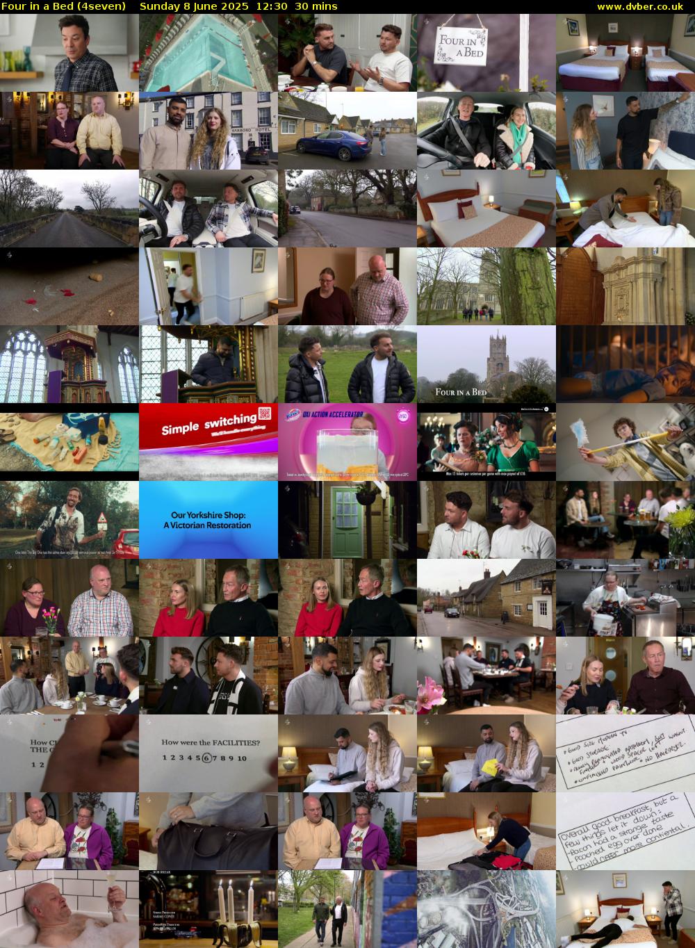 Four in a Bed (4seven) Sunday 8 June 2025 12:30 - 13:00