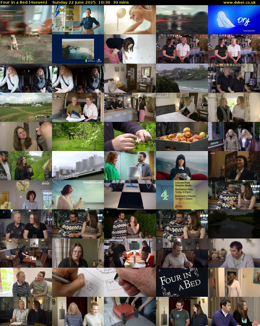 Four in a Bed (4seven) Sunday 22 June 2025 10:30 - 11:00