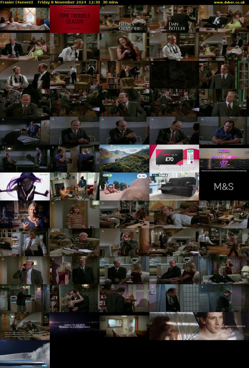 Frasier (4seven) Friday 8 November 2024 12:30 - 13:00