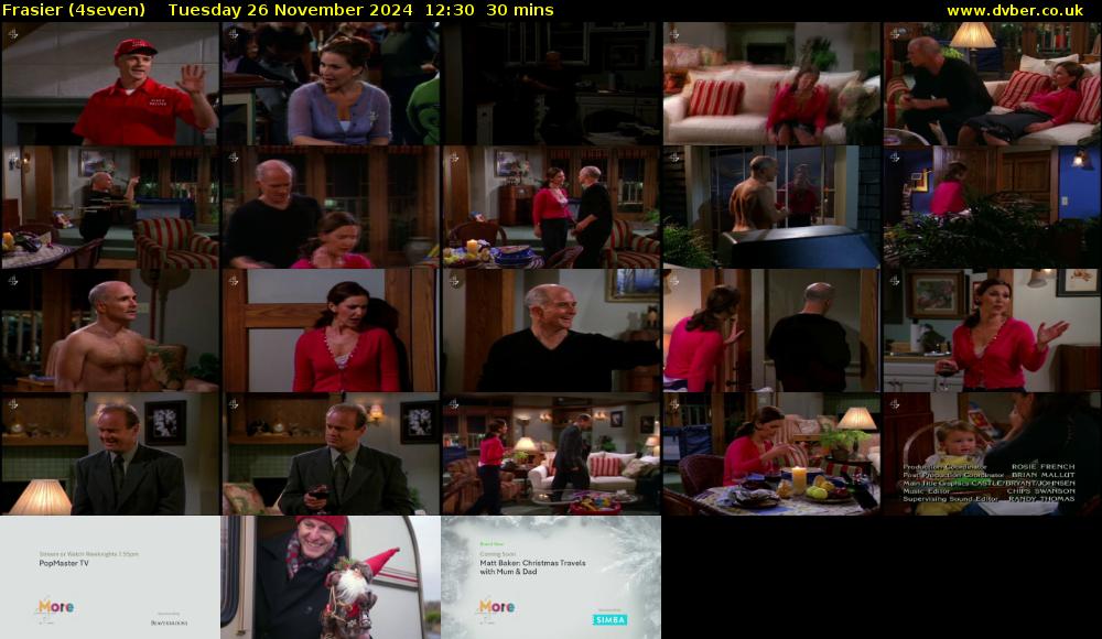 Frasier (4seven) Tuesday 26 November 2024 12:30 - 13:00