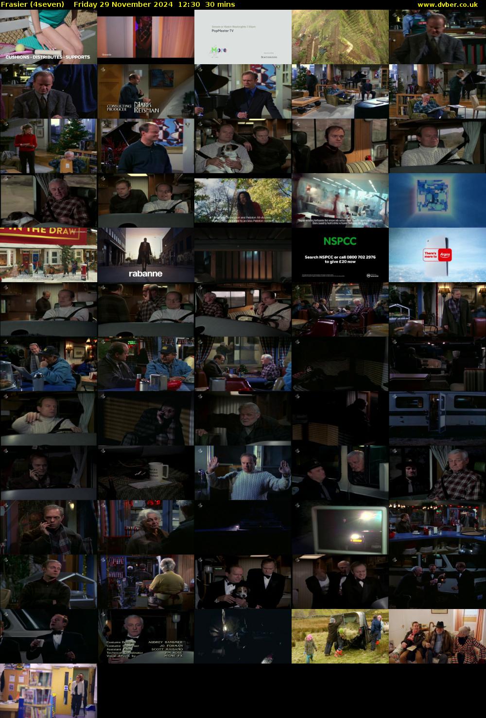 Frasier (4seven) Friday 29 November 2024 12:30 - 13:00