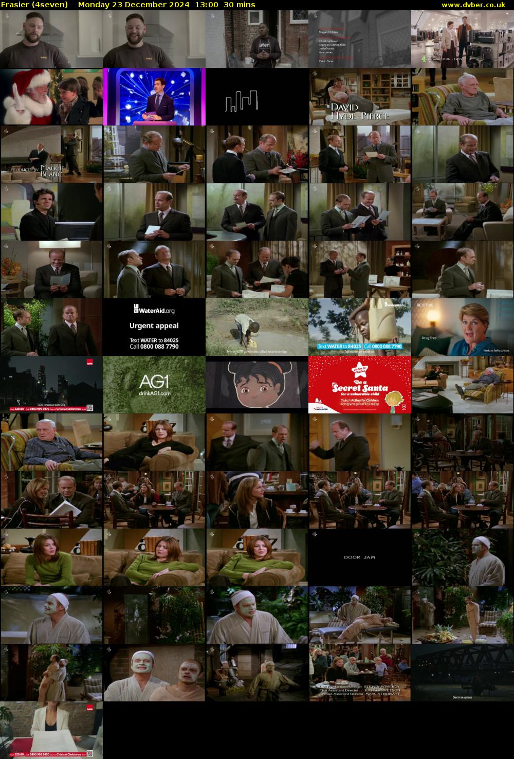 Frasier (4seven) Monday 23 December 2024 13:00 - 13:30