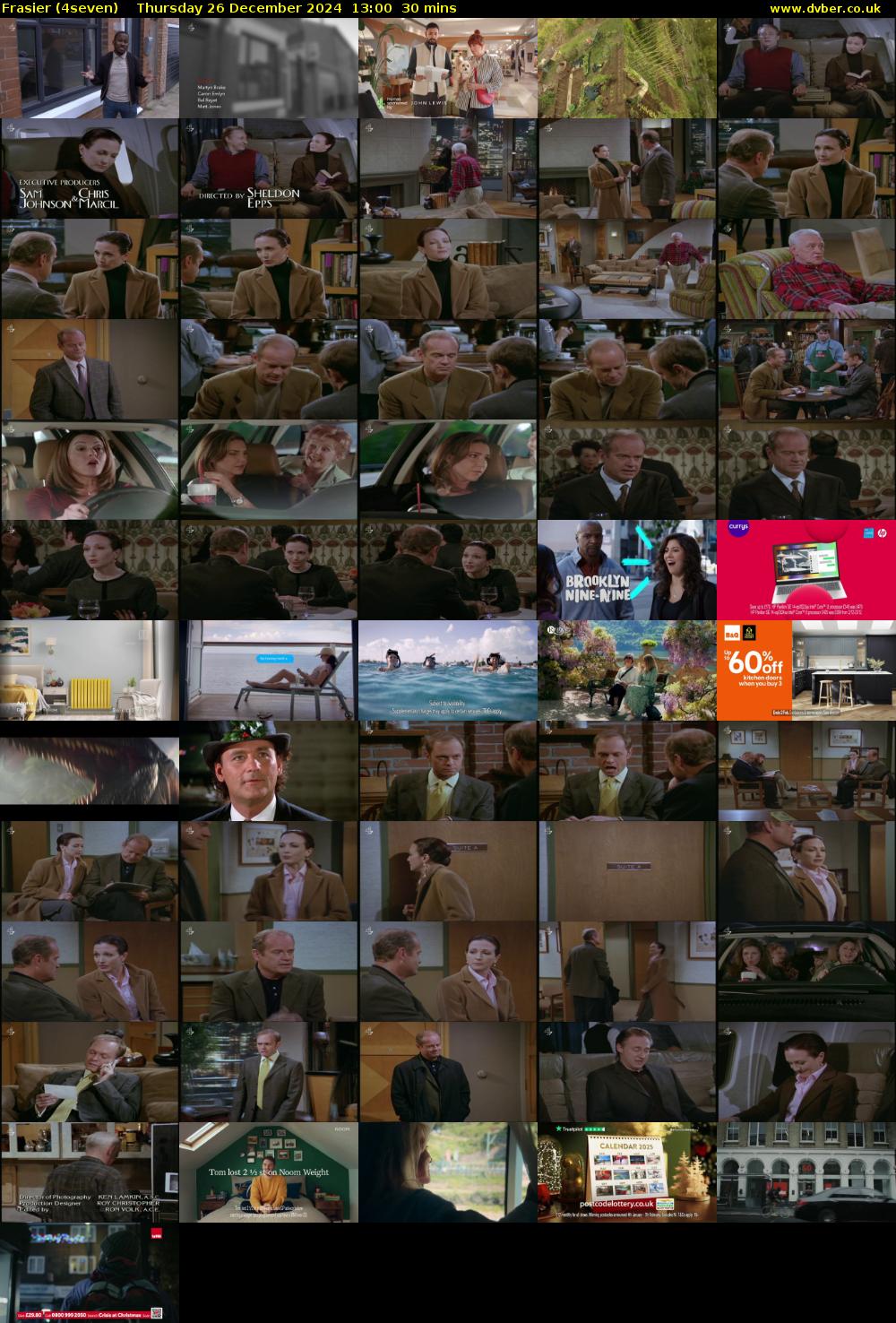 Frasier (4seven) Thursday 26 December 2024 13:00 - 13:30