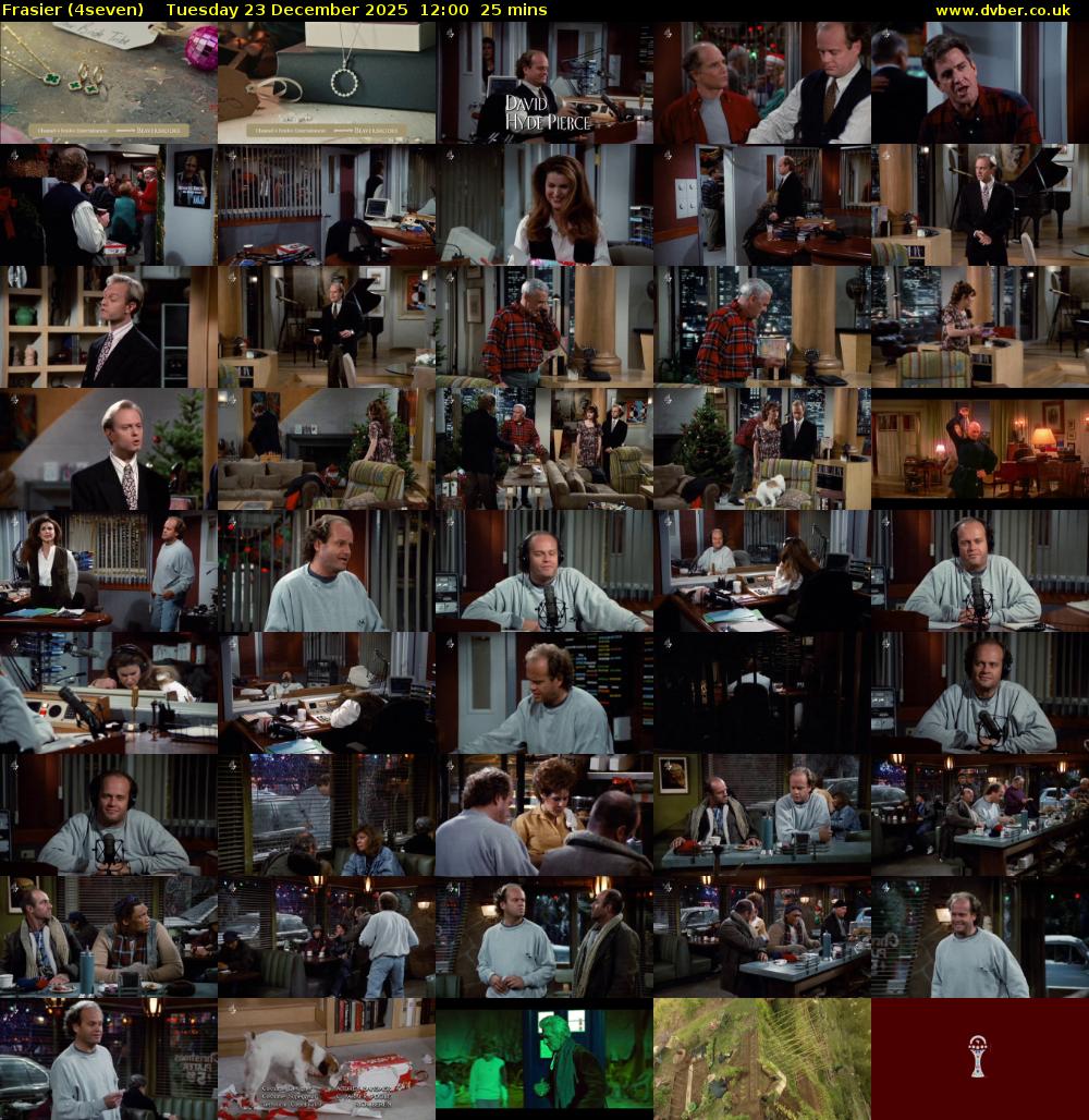 Frasier (4seven) Tuesday 23 December 2025 12:00 - 12:25