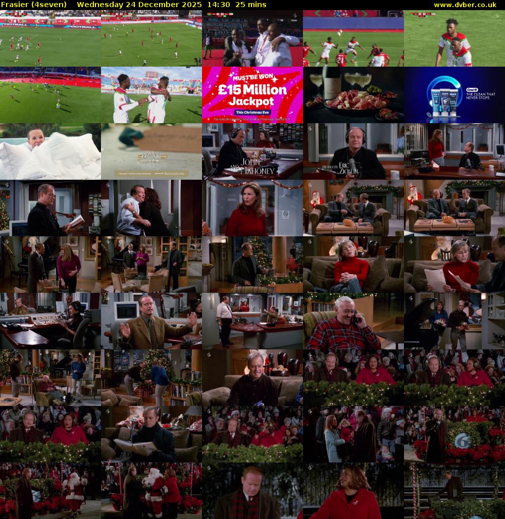 Frasier (4seven) Wednesday 24 December 2025 14:30 - 14:55