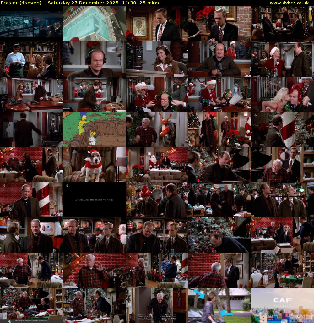 Frasier (4seven) Saturday 27 December 2025 14:30 - 14:55