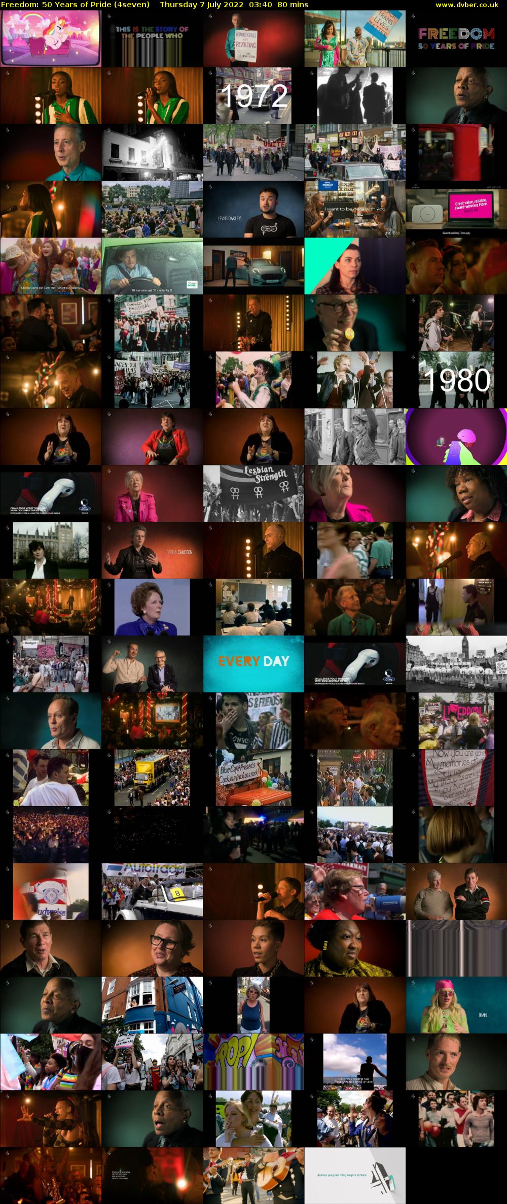 Freedom: 50 Years of Pride (4seven) Thursday 7 July 2022 03:40 - 05:00