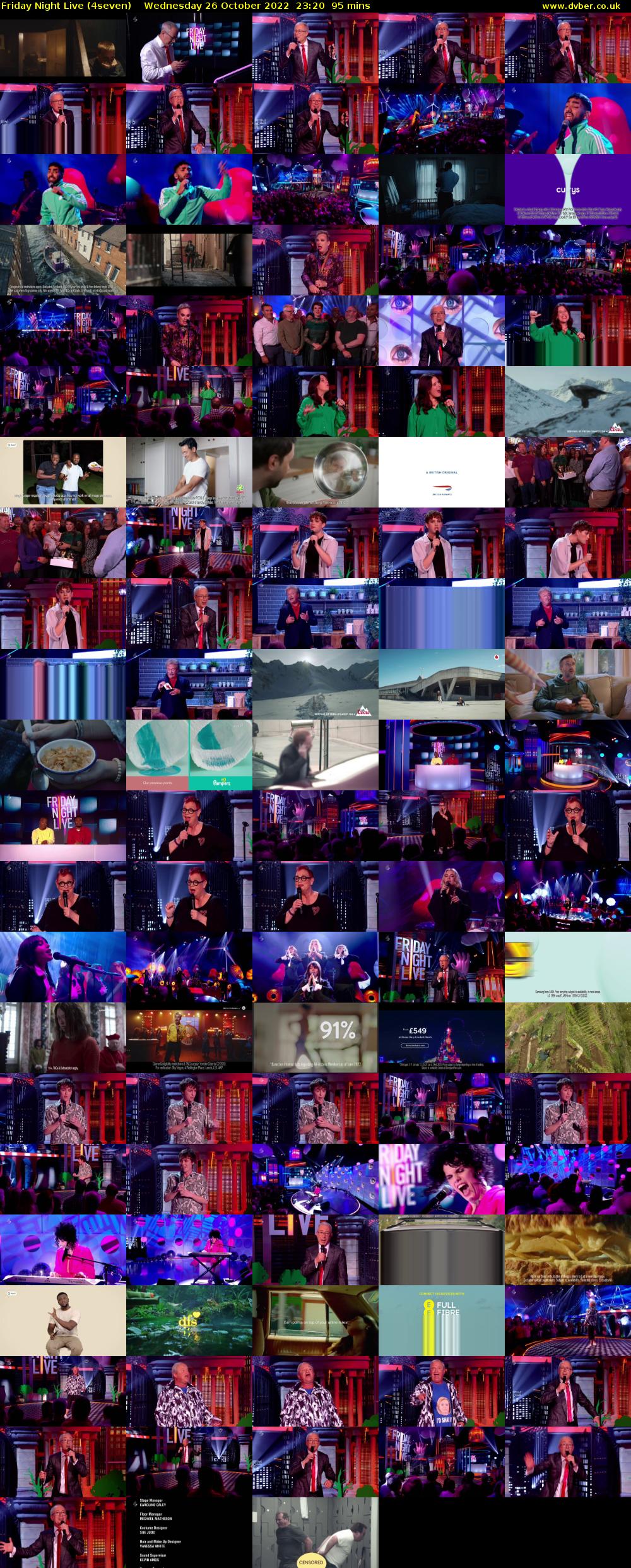 Friday Night Live (4seven) Wednesday 26 October 2022 23:20 - 00:55