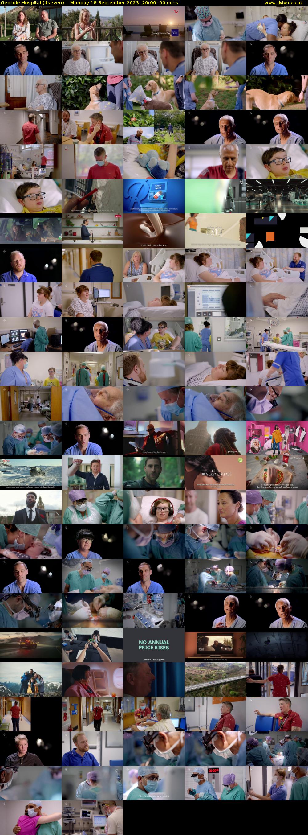 Geordie Hospital (4seven) Monday 18 September 2023 20:00 - 21:00