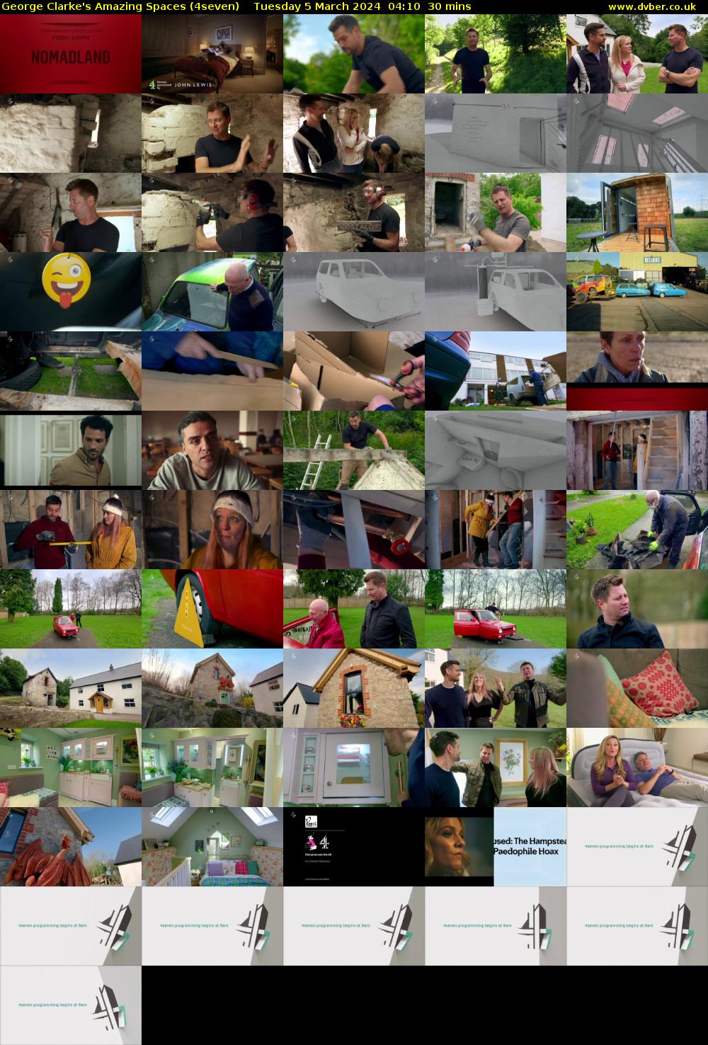 George Clarke's Amazing Spaces (4seven) Tuesday 5 March 2024 04:10 - 04:40