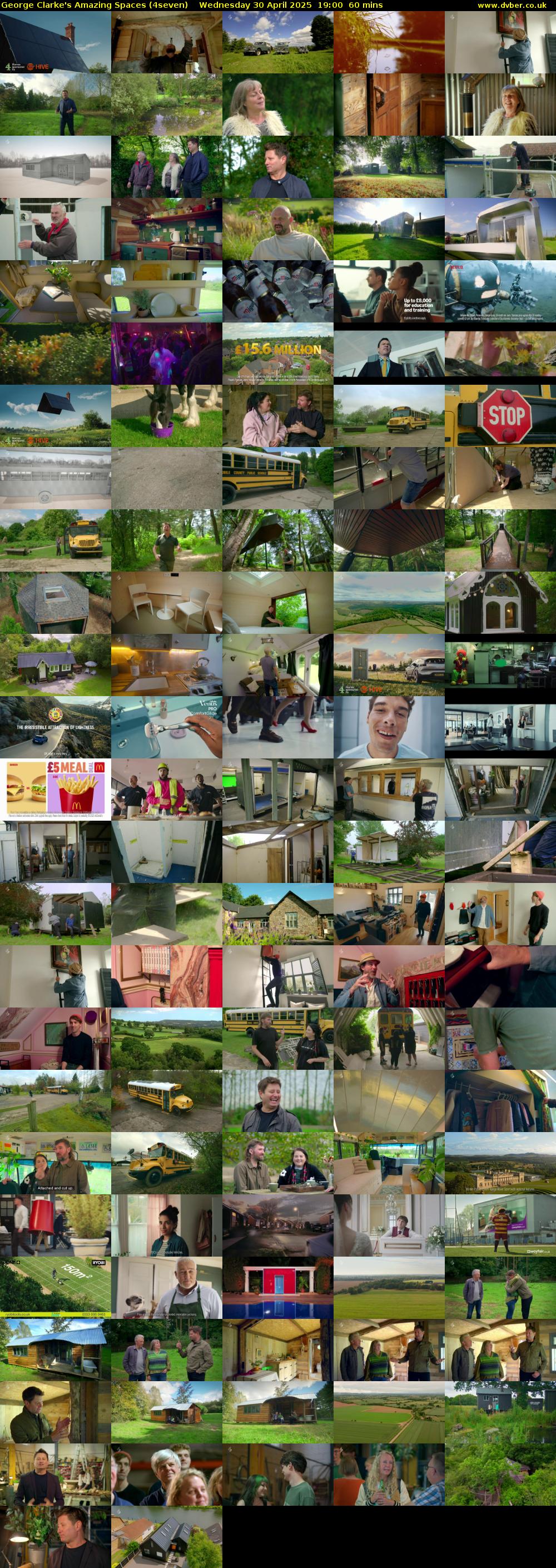 George Clarke's Amazing Spaces (4seven) Wednesday 30 April 2025 19:00 - 20:00