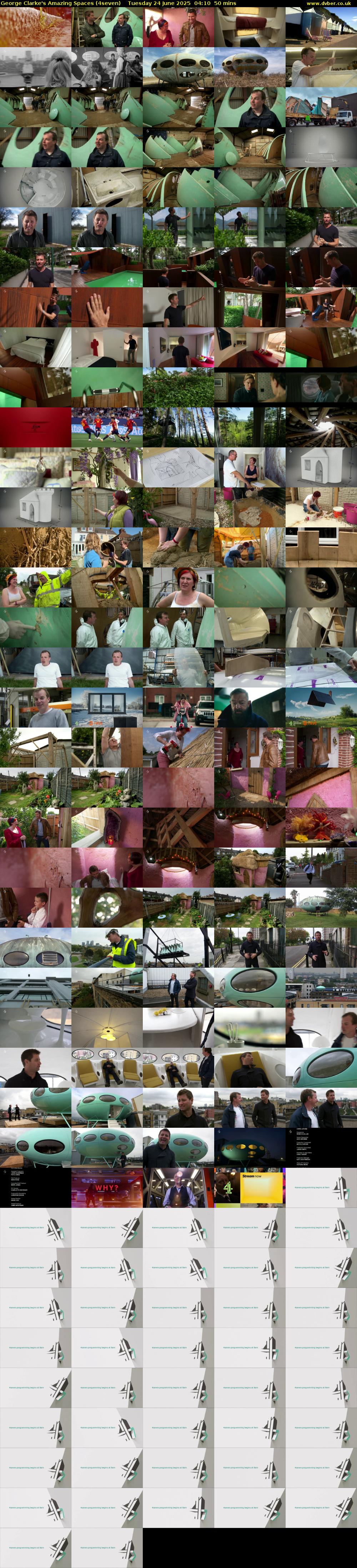 George Clarke's Amazing Spaces (4seven) Tuesday 24 June 2025 04:10 - 05:00