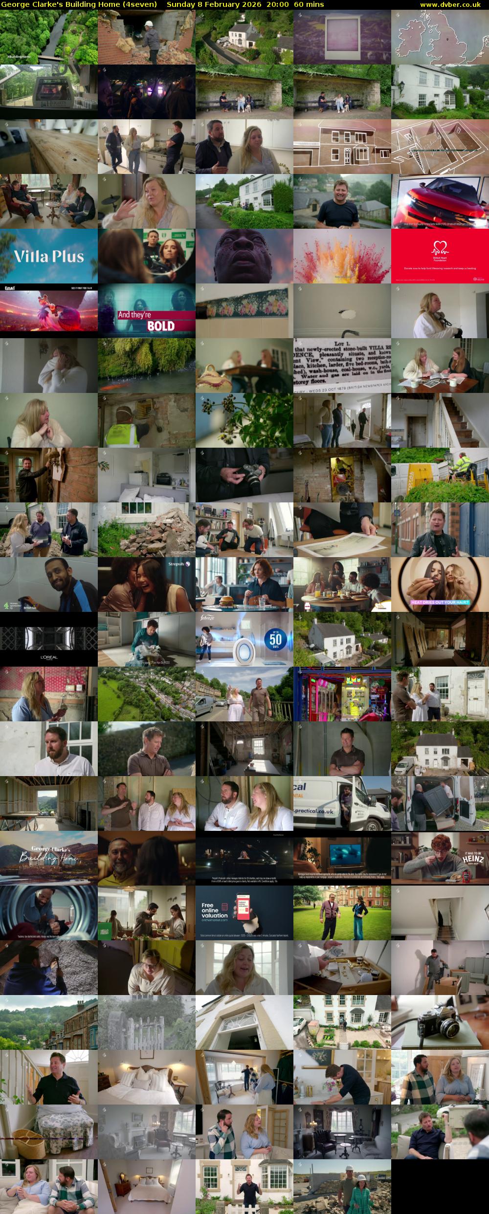 George Clarke's Building Home (4seven) Sunday 8 February 2026 20:00 - 21:00
