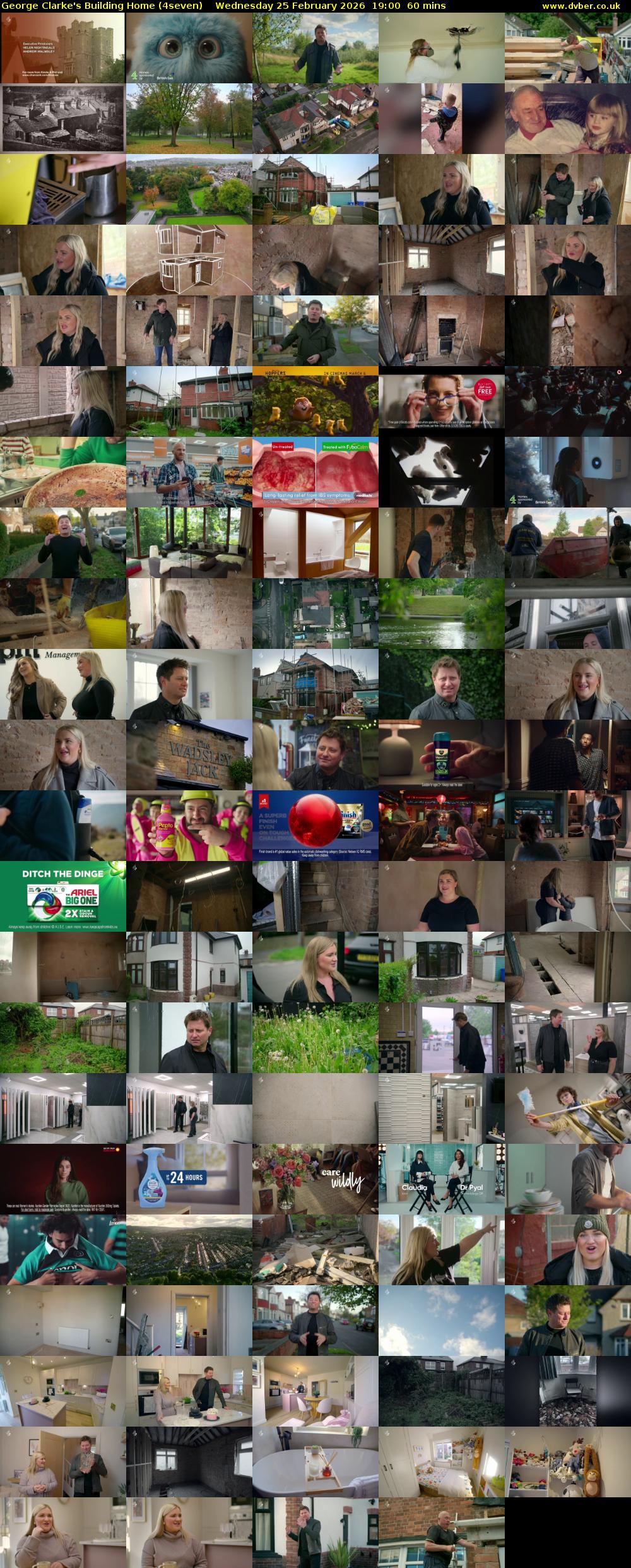 George Clarke's Building Home (4seven) Wednesday 25 February 2026 19:00 - 20:00