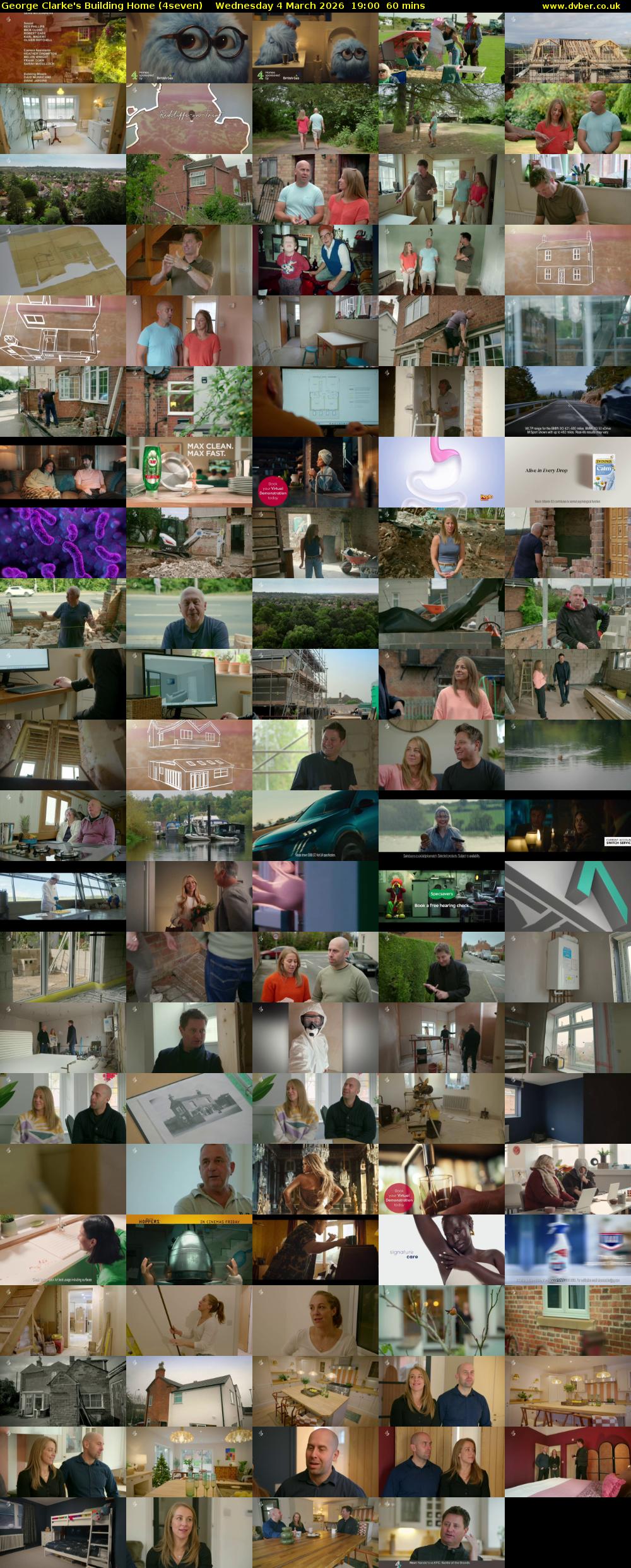 George Clarke's Building Home (4seven) Wednesday 4 March 2026 19:00 - 20:00