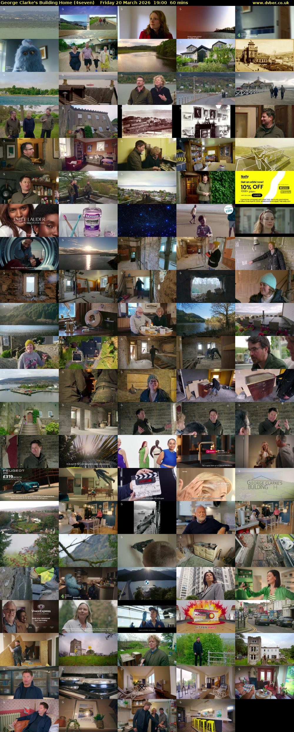 George Clarke's Building Home (4seven) Friday 20 March 2026 19:00 - 20:00