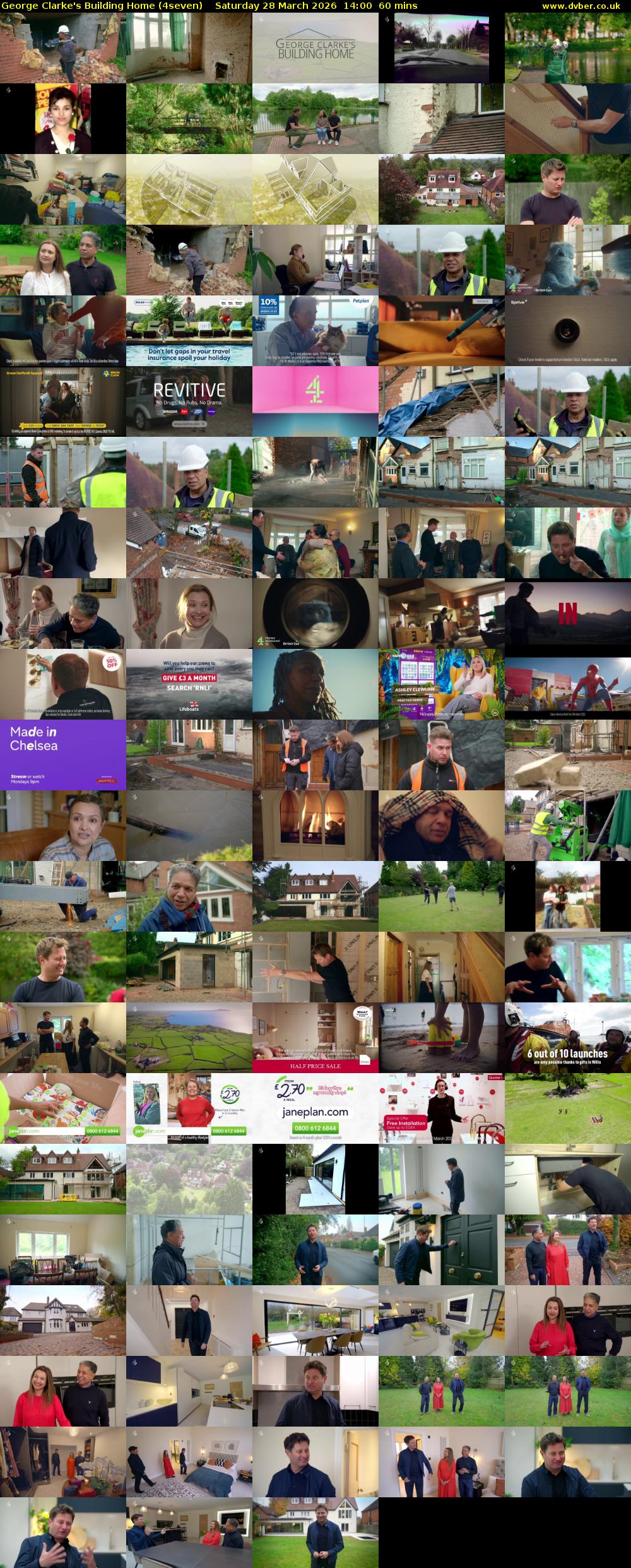 George Clarke's Building Home (4seven) Saturday 28 March 2026 14:00 - 15:00