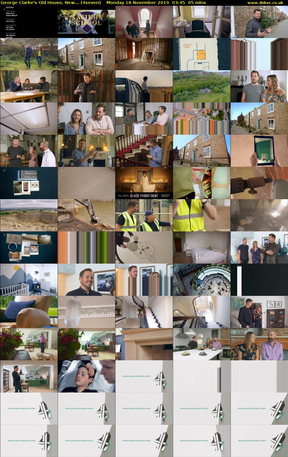 George Clarke's Old House, New... (4seven) Monday 18 November 2019 03:45 - 04:50