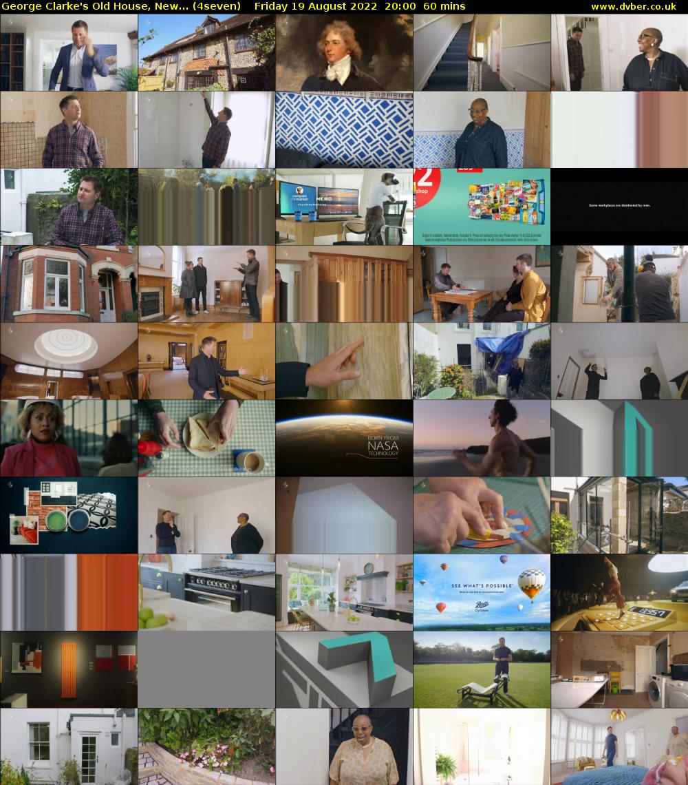 George Clarke's Old House, New... (4seven) Friday 19 August 2022 20:00 - 21:00