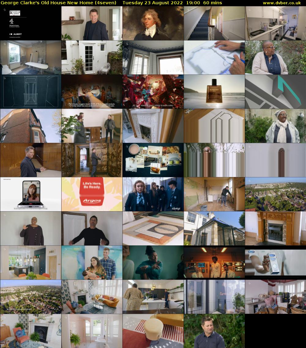 George Clarke's Old House New Home (4seven) Tuesday 23 August 2022 19:00 - 20:00