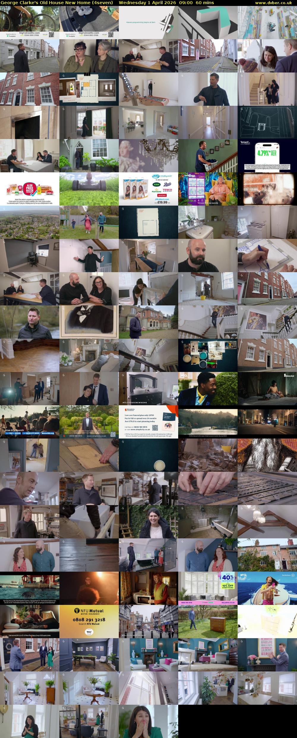 George Clarke's Old House New Home (4seven) Wednesday 1 April 2026 09:00 - 10:00