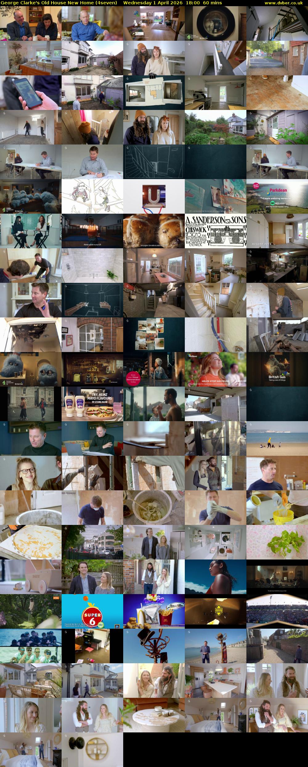 George Clarke's Old House New Home (4seven) Wednesday 1 April 2026 18:00 - 19:00