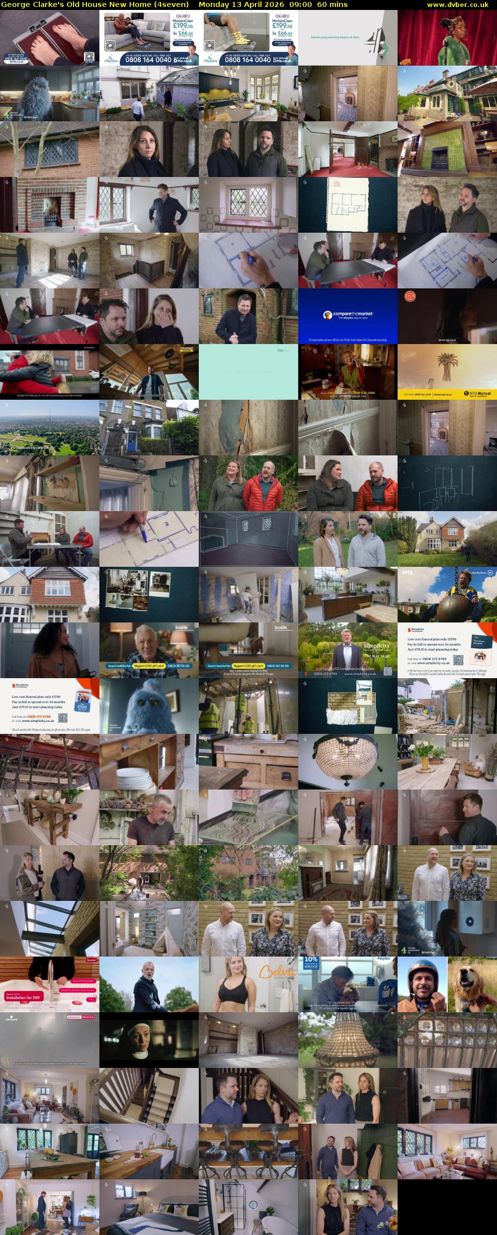 George Clarke's Old House New Home (4seven) Monday 13 April 2026 09:00 - 10:00