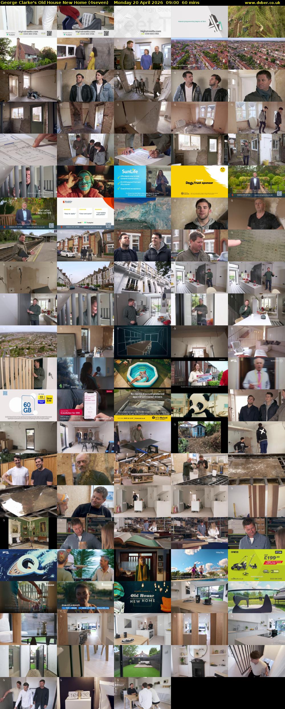 George Clarke's Old House New Home (4seven) Monday 20 April 2026 09:00 - 10:00