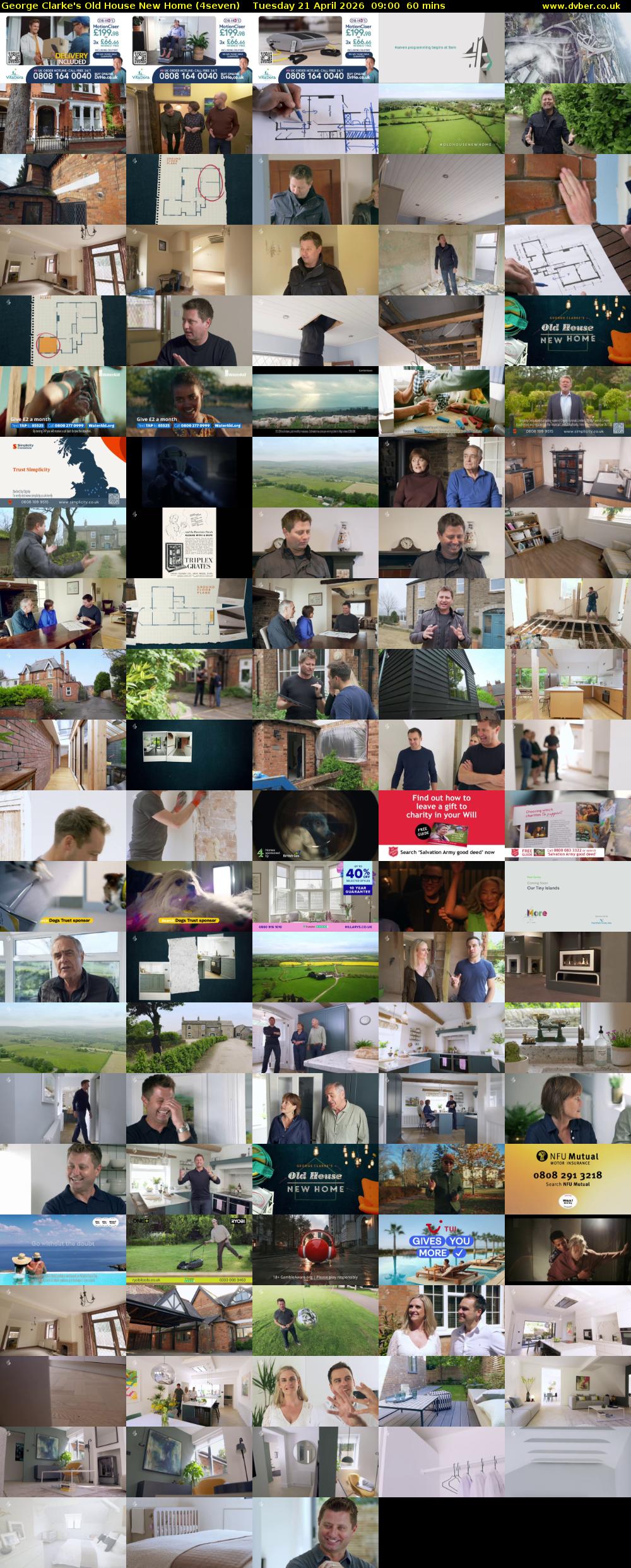 George Clarke's Old House New Home (4seven) Tuesday 21 April 2026 09:00 - 10:00