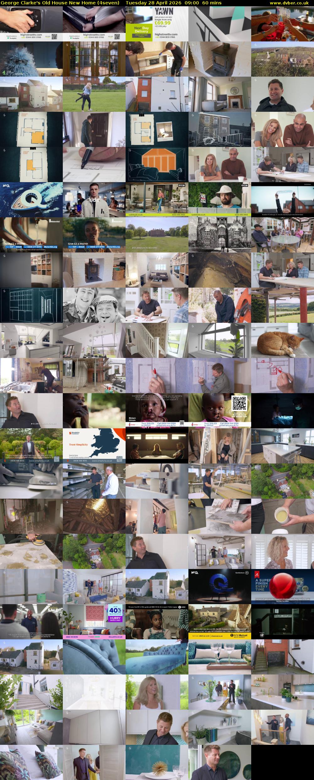 George Clarke's Old House New Home (4seven) Tuesday 28 April 2026 09:00 - 10:00