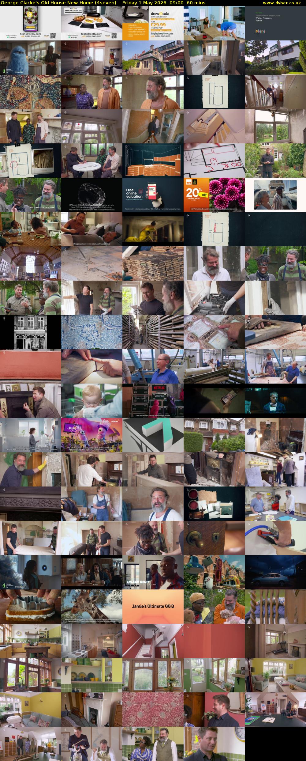 George Clarke's Old House New Home (4seven) Friday 1 May 2026 09:00 - 10:00