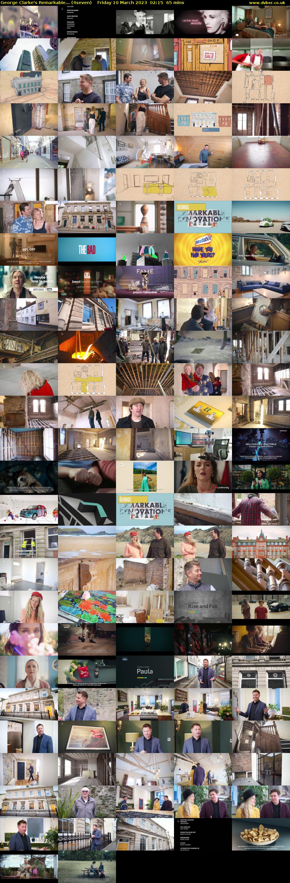 George Clarke's Remarkable... (4seven) Friday 10 March 2023 02:15 - 03:20