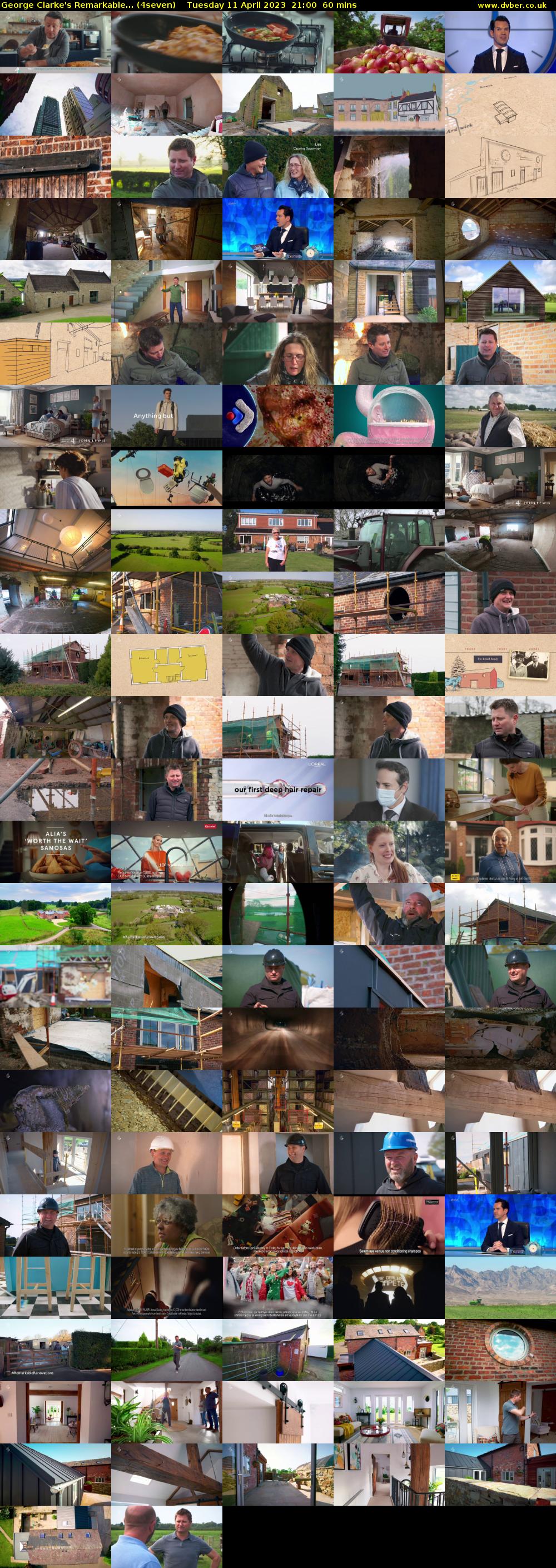 George Clarke's Remarkable... (4seven) Tuesday 11 April 2023 21:00 - 22:00