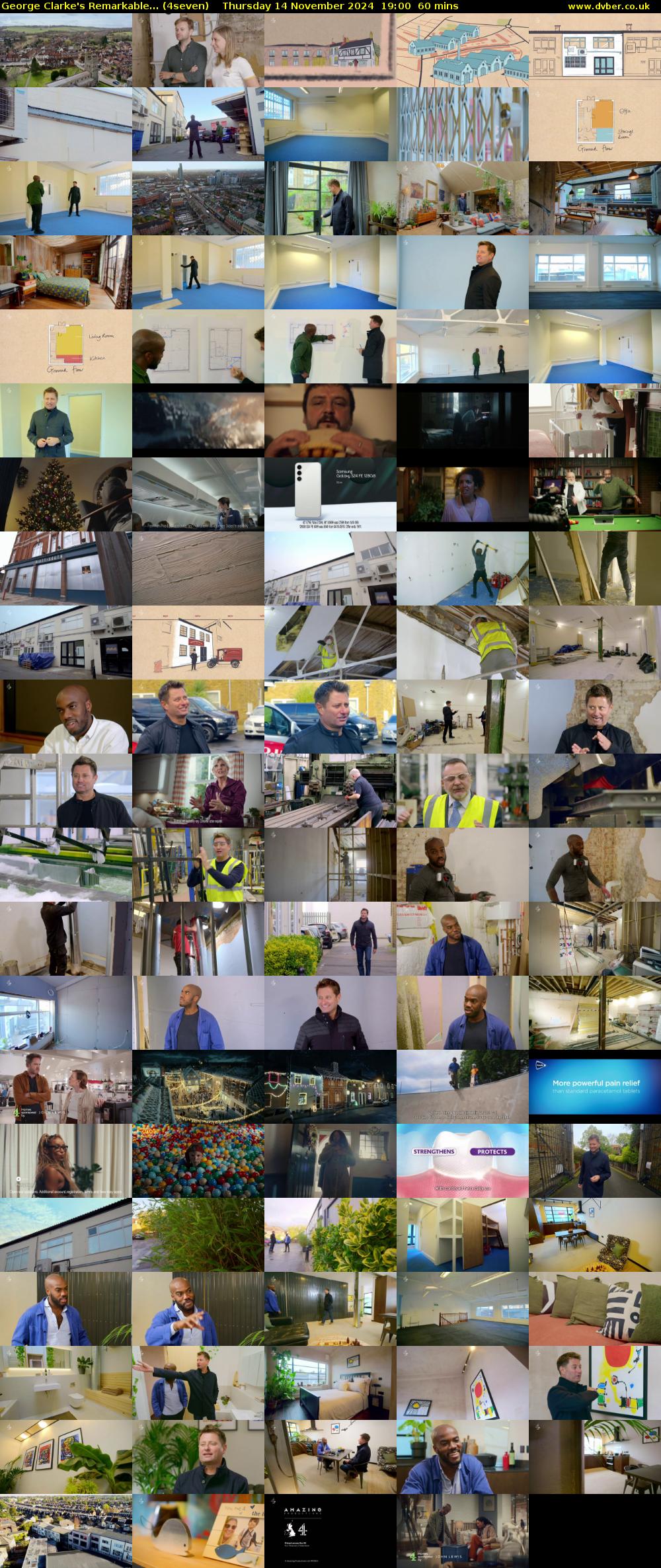George Clarke's Remarkable... (4seven) Thursday 14 November 2024 19:00 - 20:00