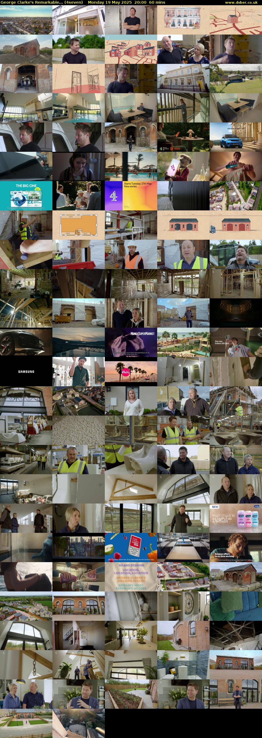 George Clarke's Remarkable... (4seven) Monday 19 May 2025 20:00 - 21:00