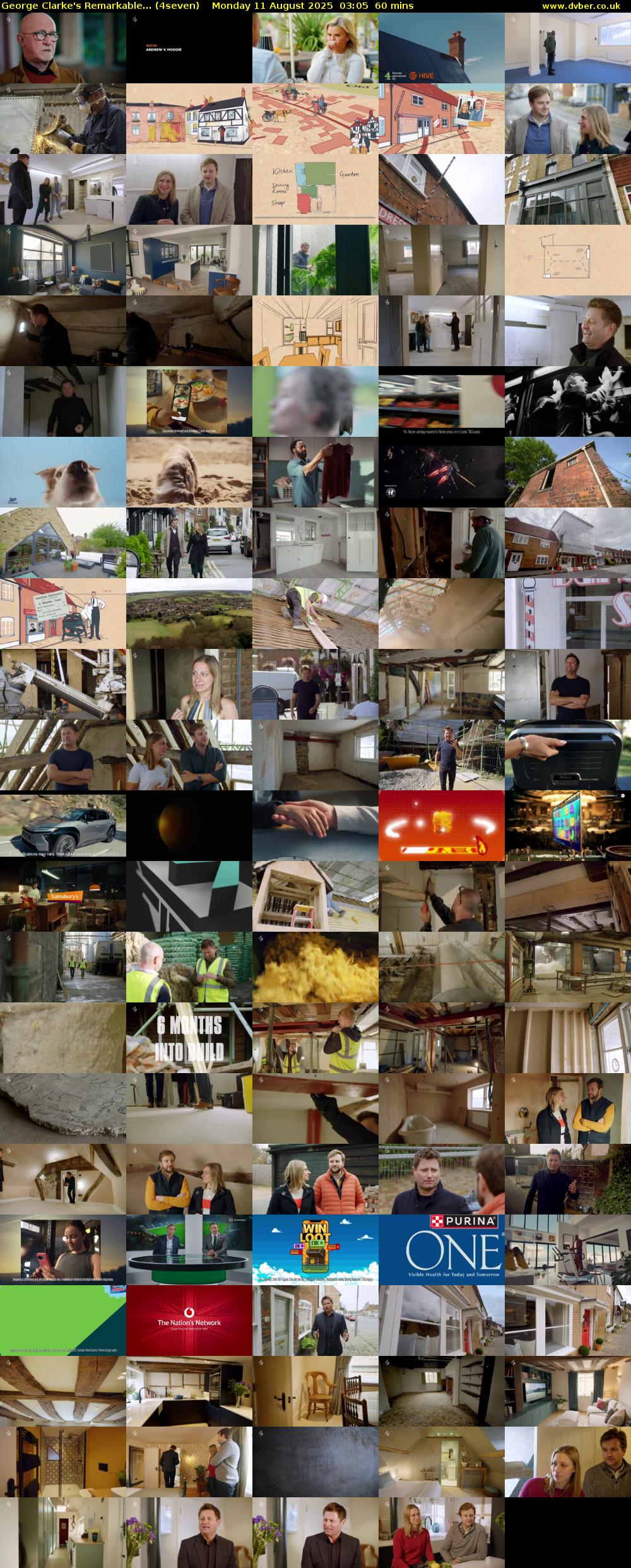 George Clarke's Remarkable... (4seven) Monday 11 August 2025 03:05 - 04:05