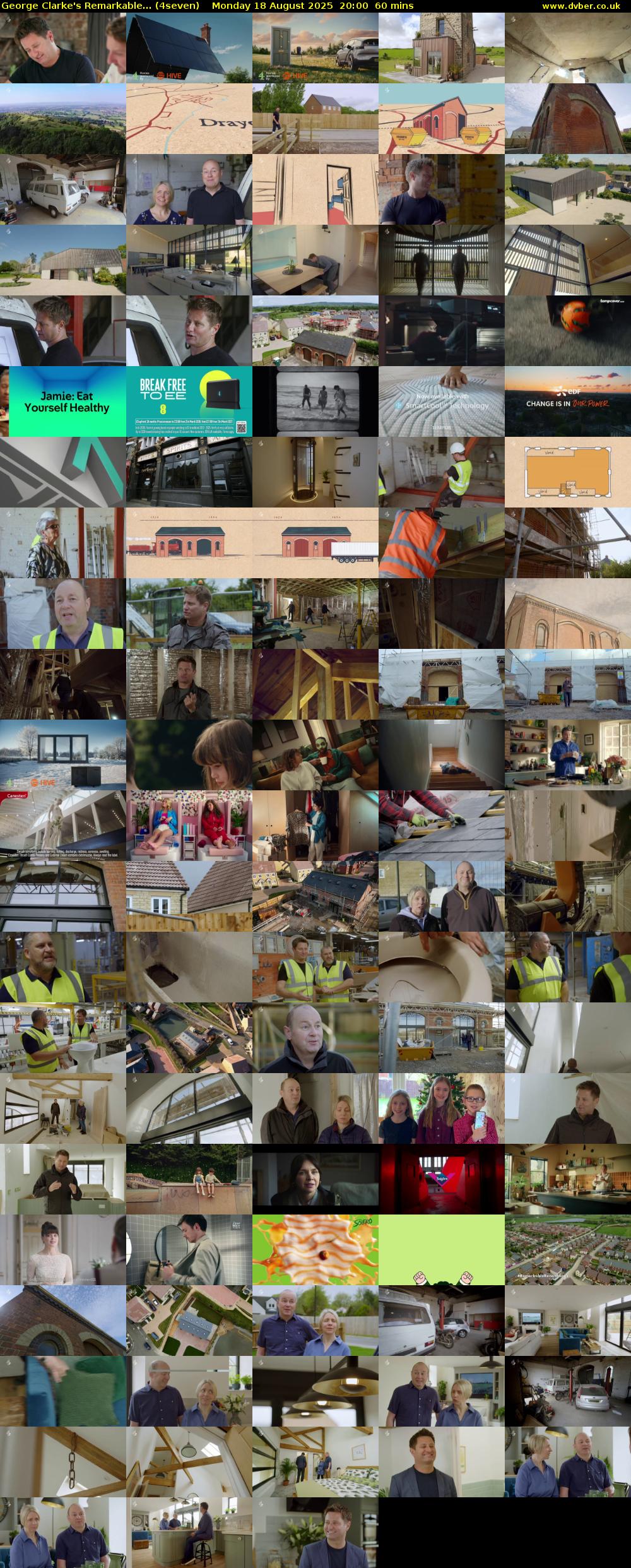 George Clarke's Remarkable... (4seven) Monday 18 August 2025 20:00 - 21:00