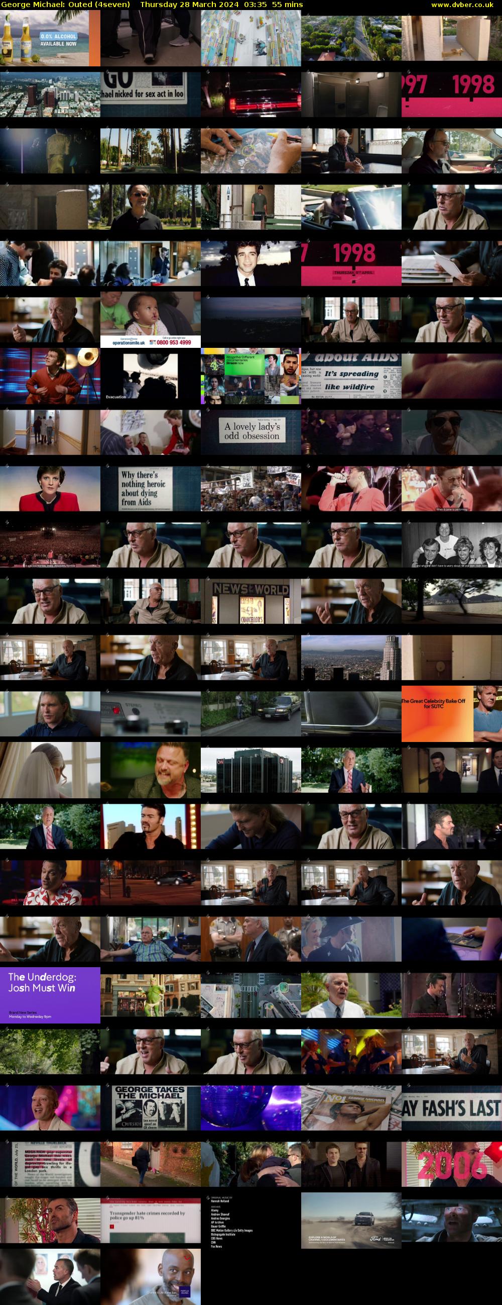 George Michael: Outed (4seven) Thursday 28 March 2024 03:35 - 04:30
