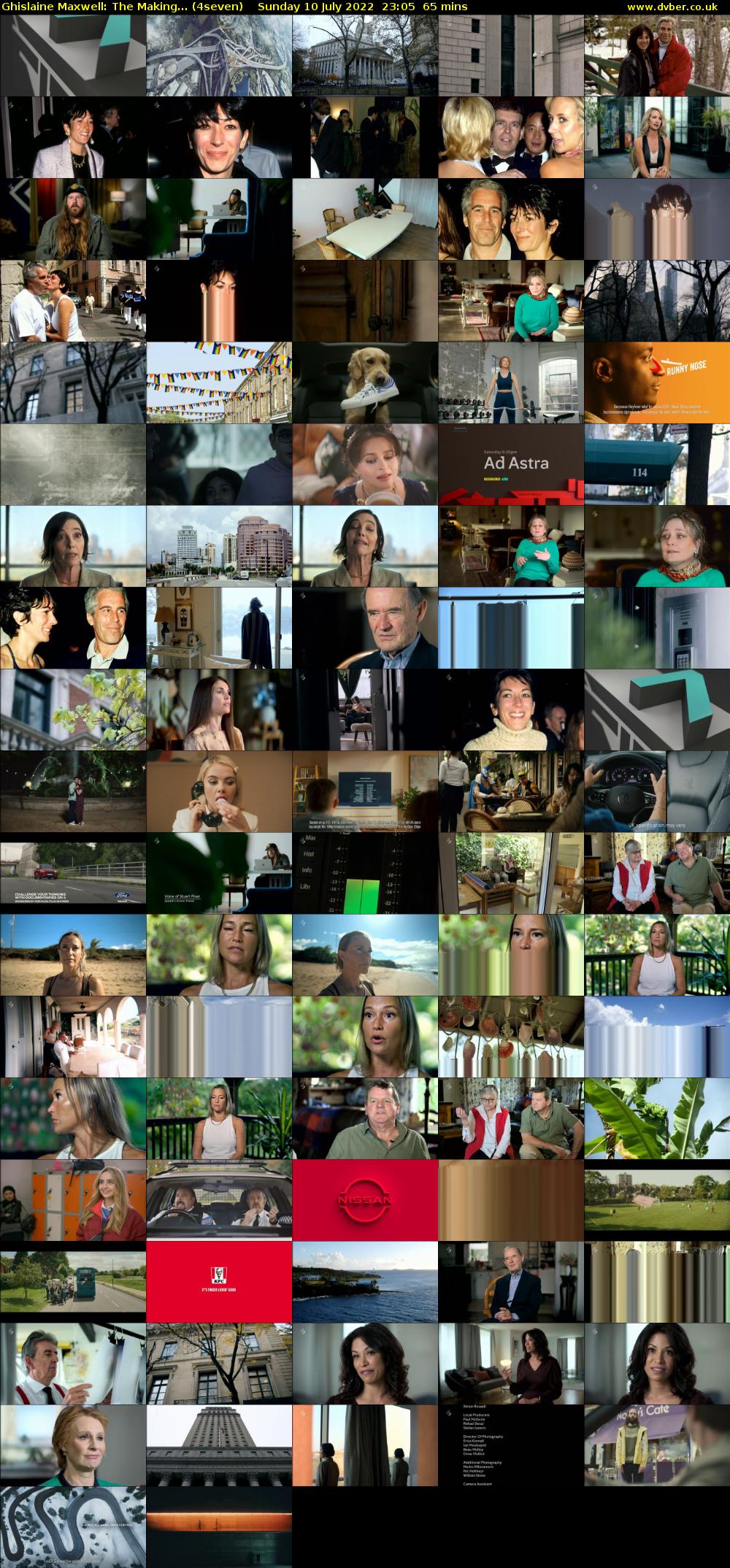 Ghislaine Maxwell: The Making... (4seven) Sunday 10 July 2022 23:05 - 00:10