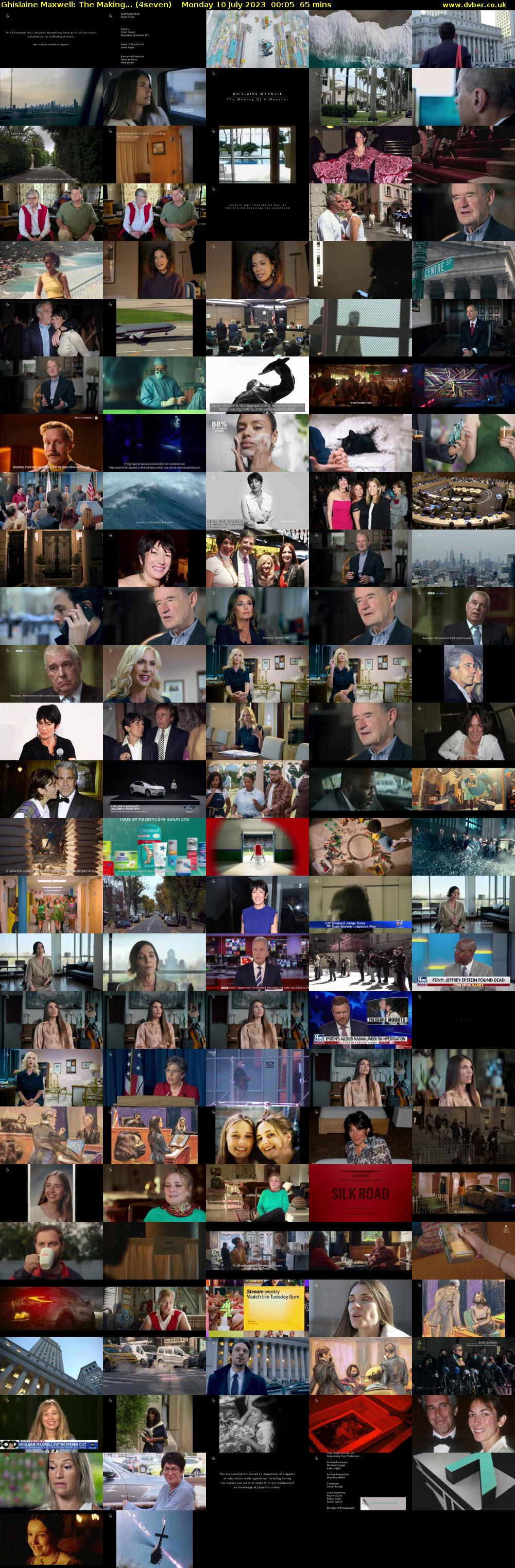 Ghislaine Maxwell: The Making... (4seven) Monday 10 July 2023 00:05 - 01:10